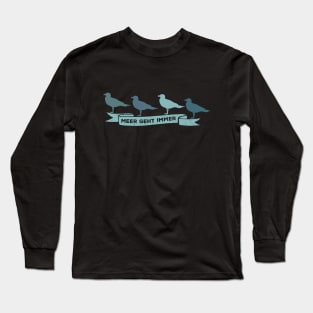 Sea Always Goes Vacation, Beach, Travel Long Sleeve T-Shirt